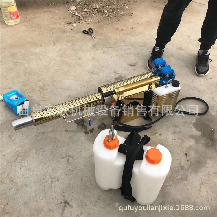 玉米地杀虫打药机 手持式果园冷雾机 烟雾水雾汽油脉冲热力弥雾机    1套